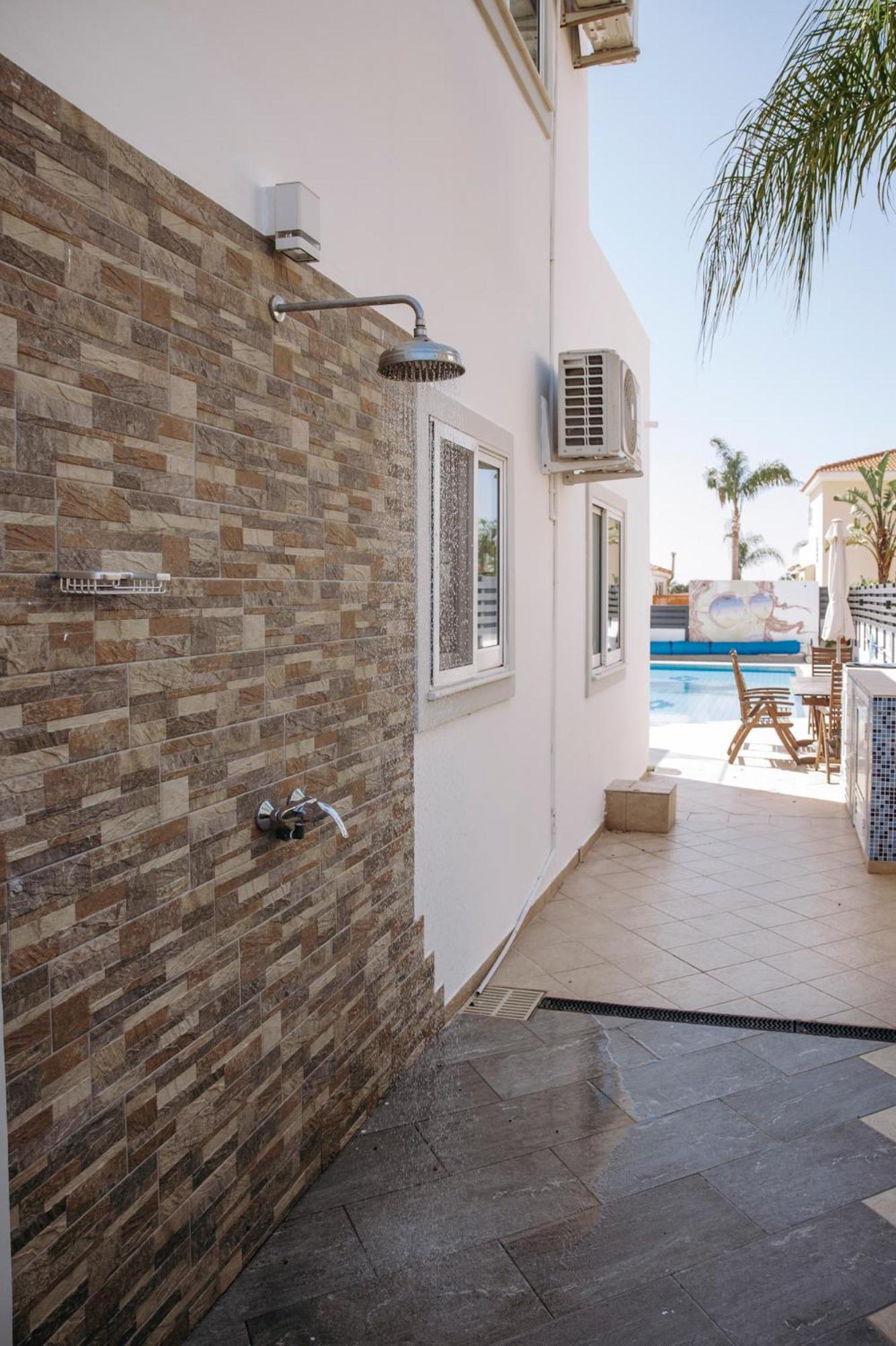 איה נאפה Sunset Villa Private Complex Heated Pool מראה חיצוני תמונה