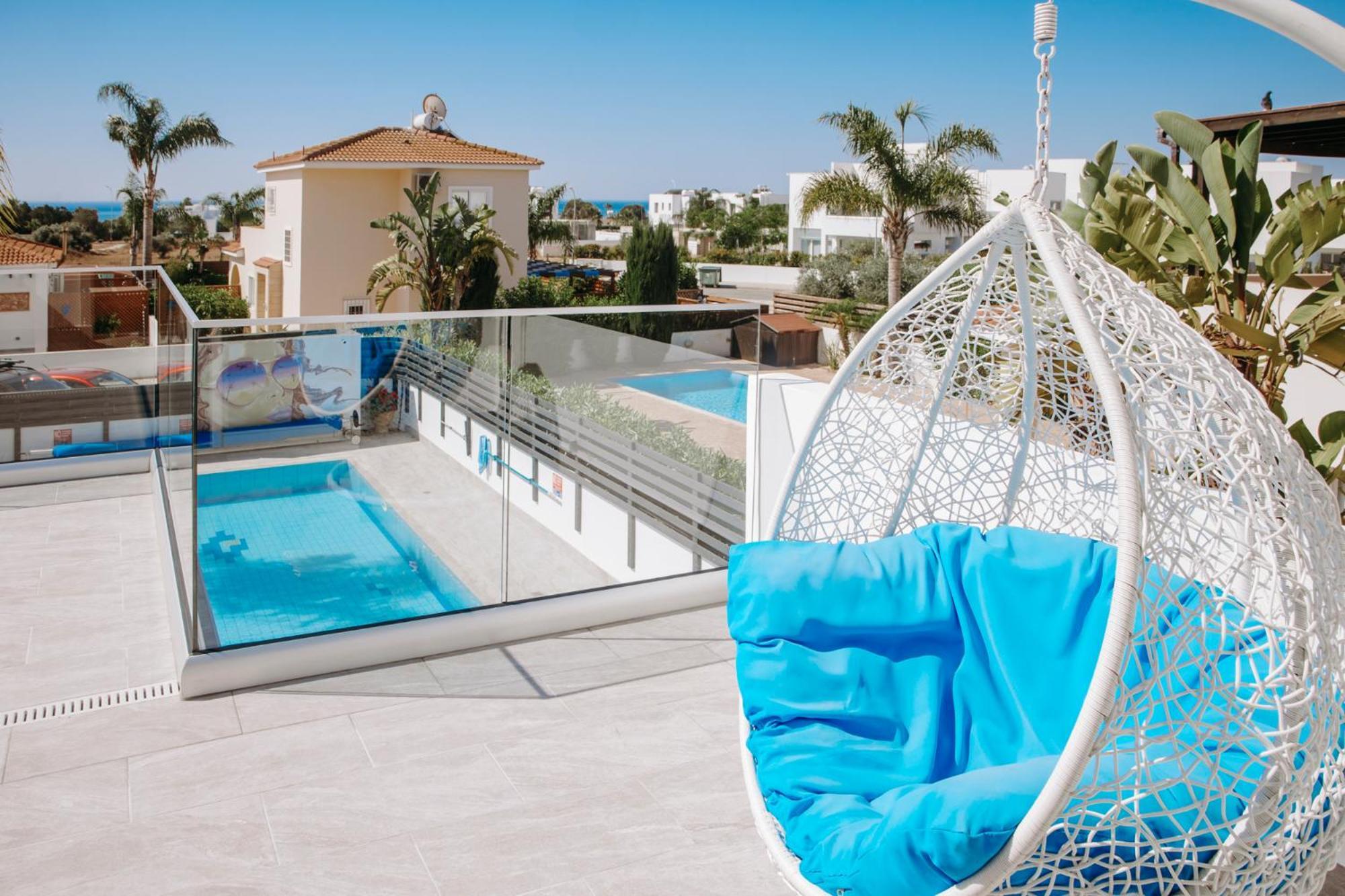 איה נאפה Sunset Villa Private Complex Heated Pool מראה חיצוני תמונה