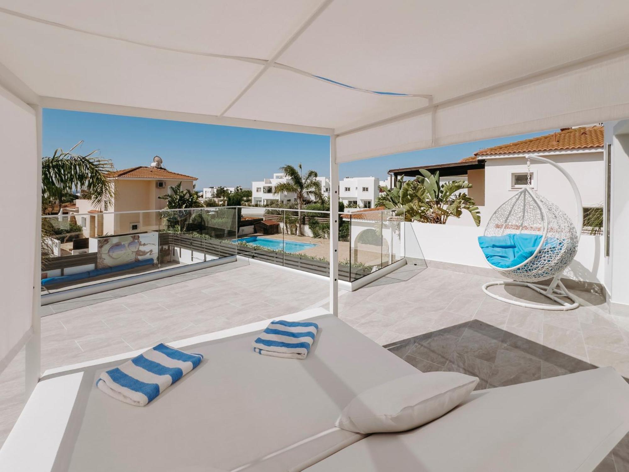 איה נאפה Sunset Villa Private Complex Heated Pool מראה חיצוני תמונה